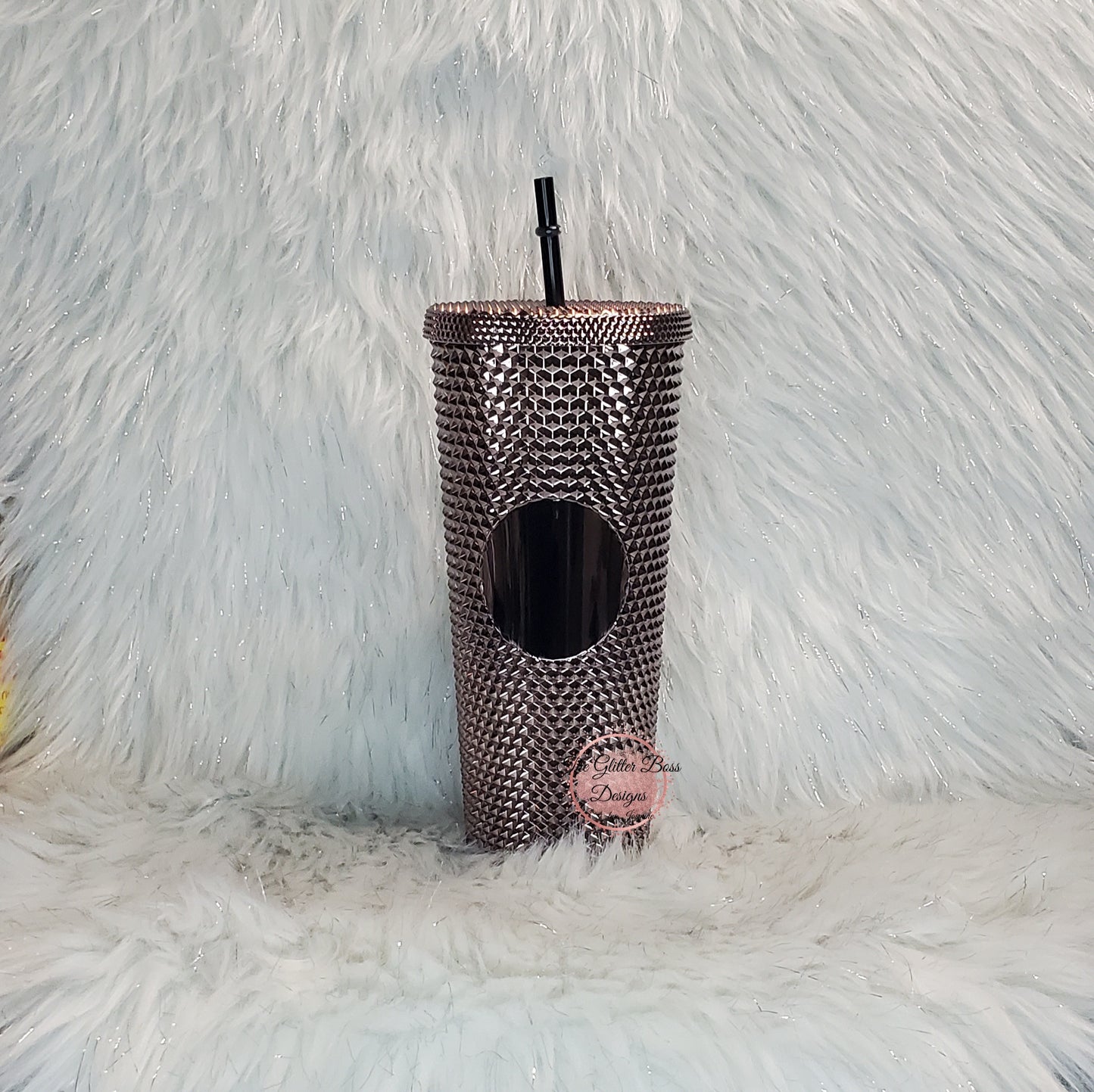 24 oz Studded Tumbler