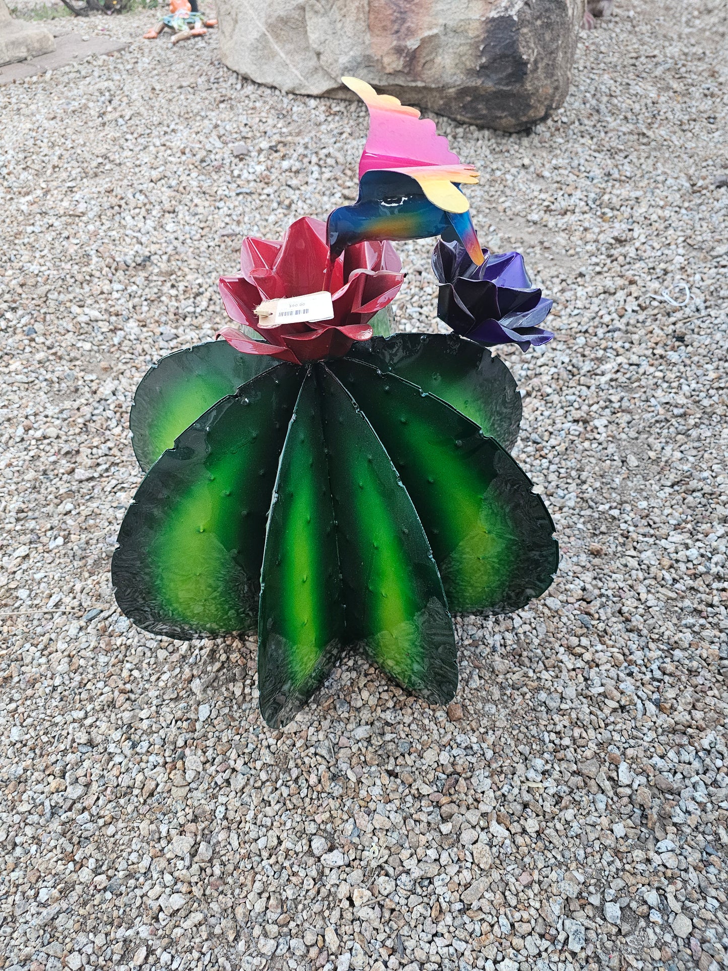 Metal Barrel Cactus Colibri LG @amorfashionshop