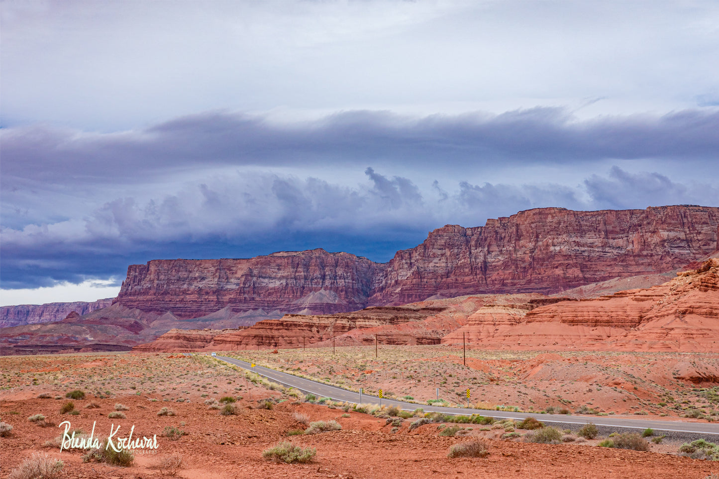 Photograph of Marble Canyon on a 14”x8”