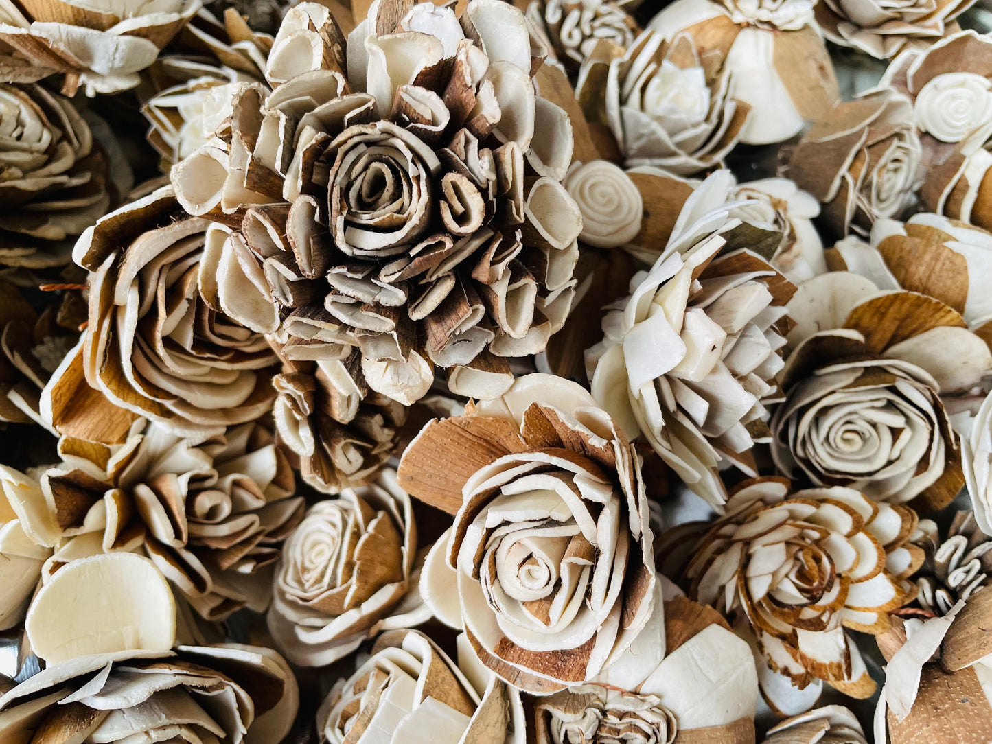 Individual Wood Flowers - LUNA WOOD FLOWERS