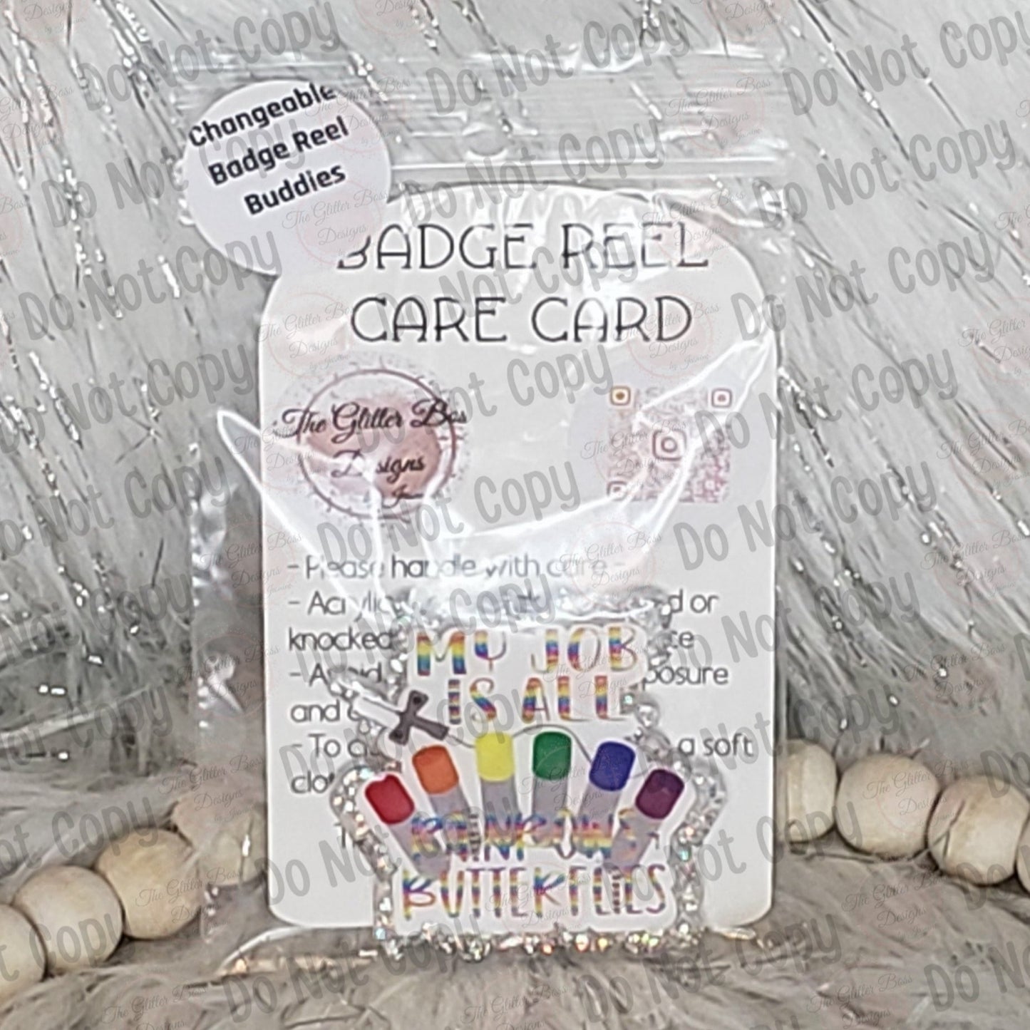 Badge Reel Changeable BUDDIES - GBD