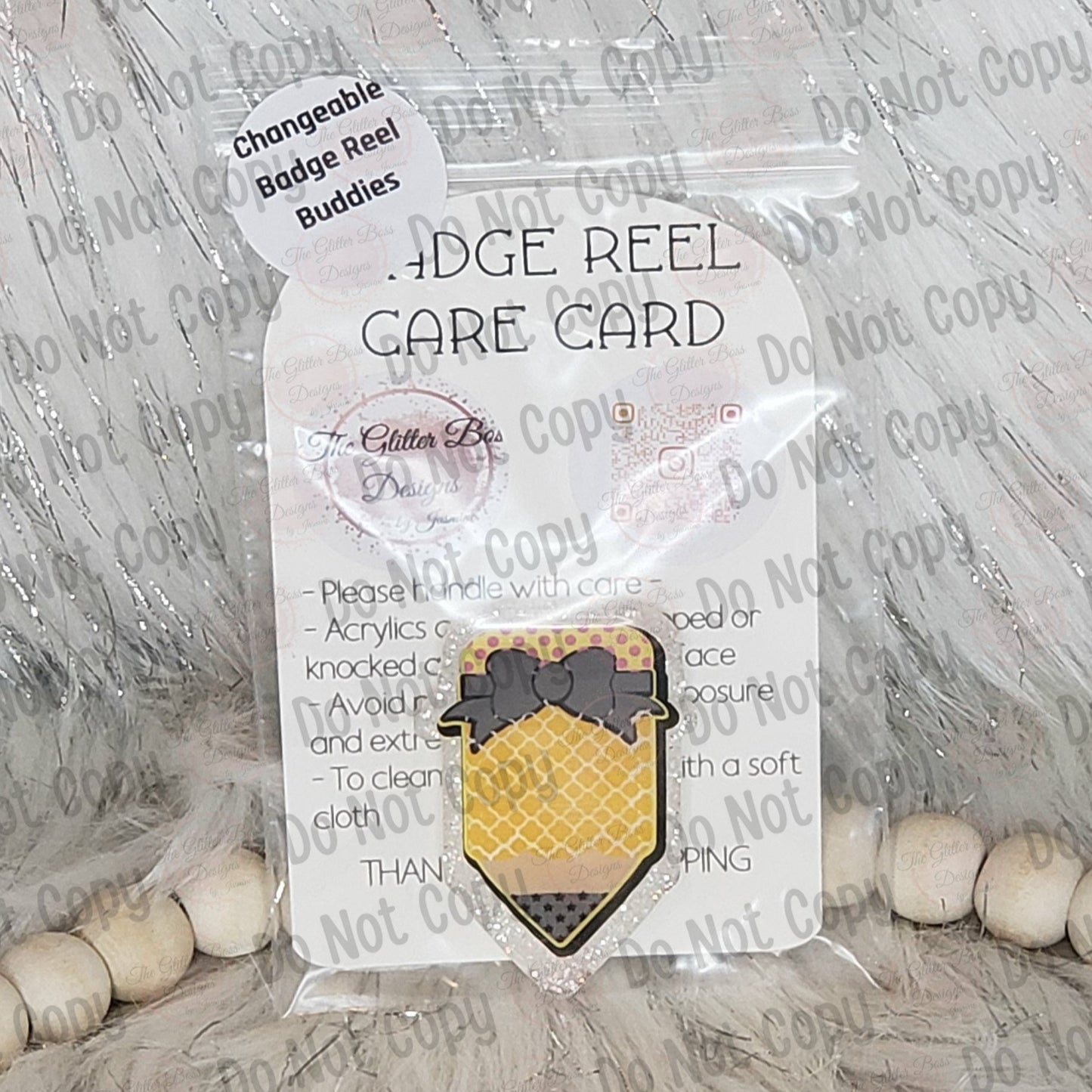 Badge Reel Changeable BUDDIES - GBD
