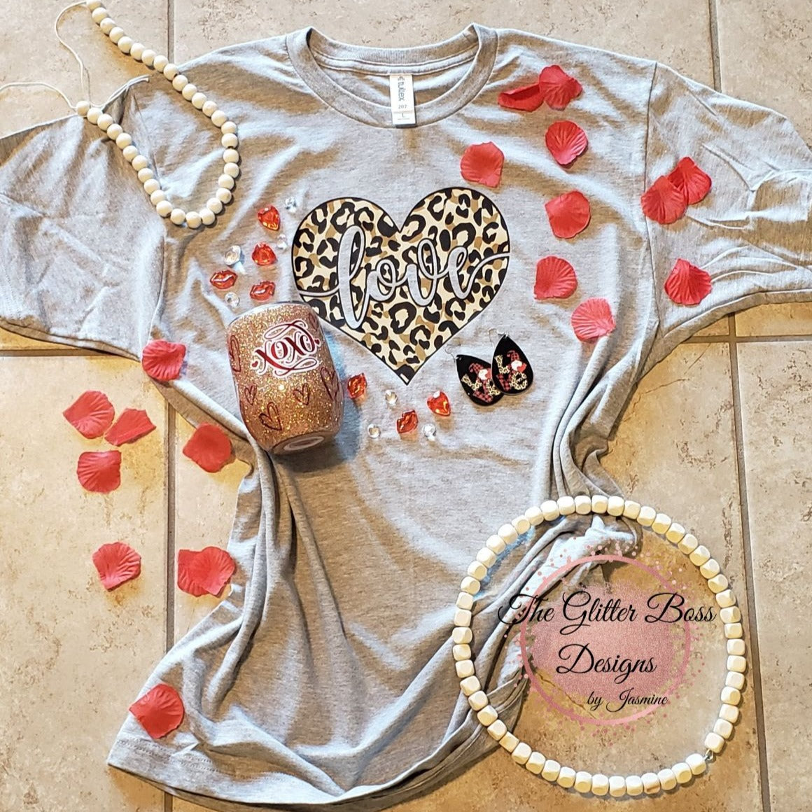 Gold XOXO Valentine's Day Box - L Shirt