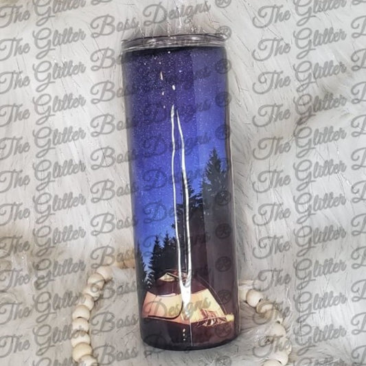 It's Not A Dad Bod - 20 oz Skinny - Glitter Boss