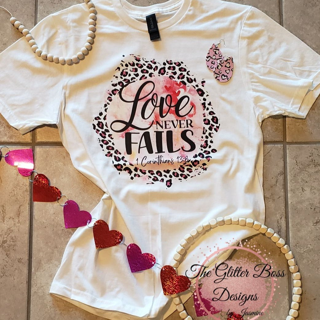 Love Never Fails Tee