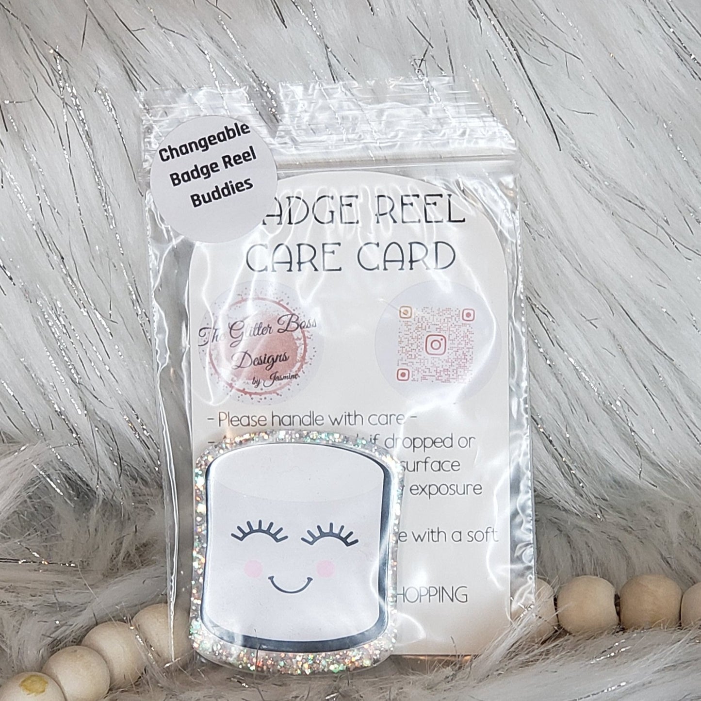 Badge Reel Changeable BUDDIES - GBD