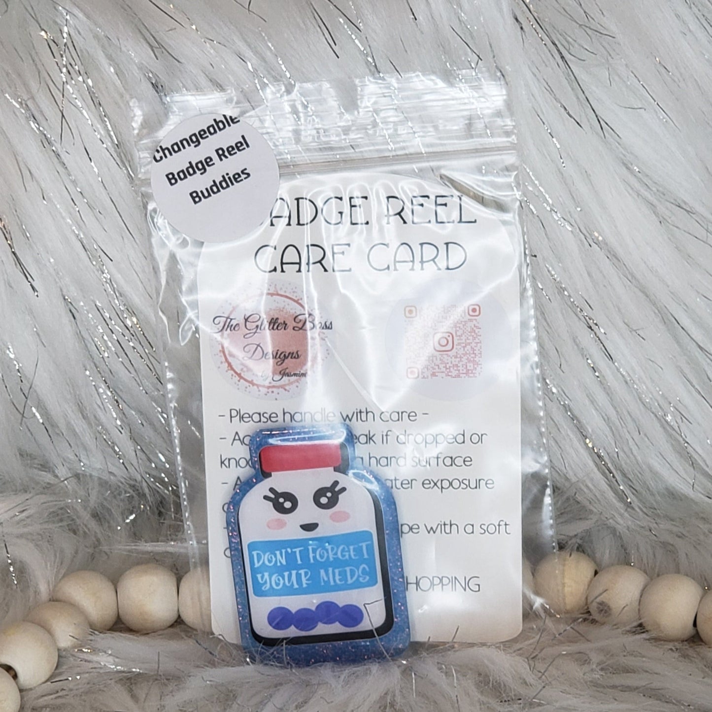 Badge Reel Changeable BUDDIES - GBD