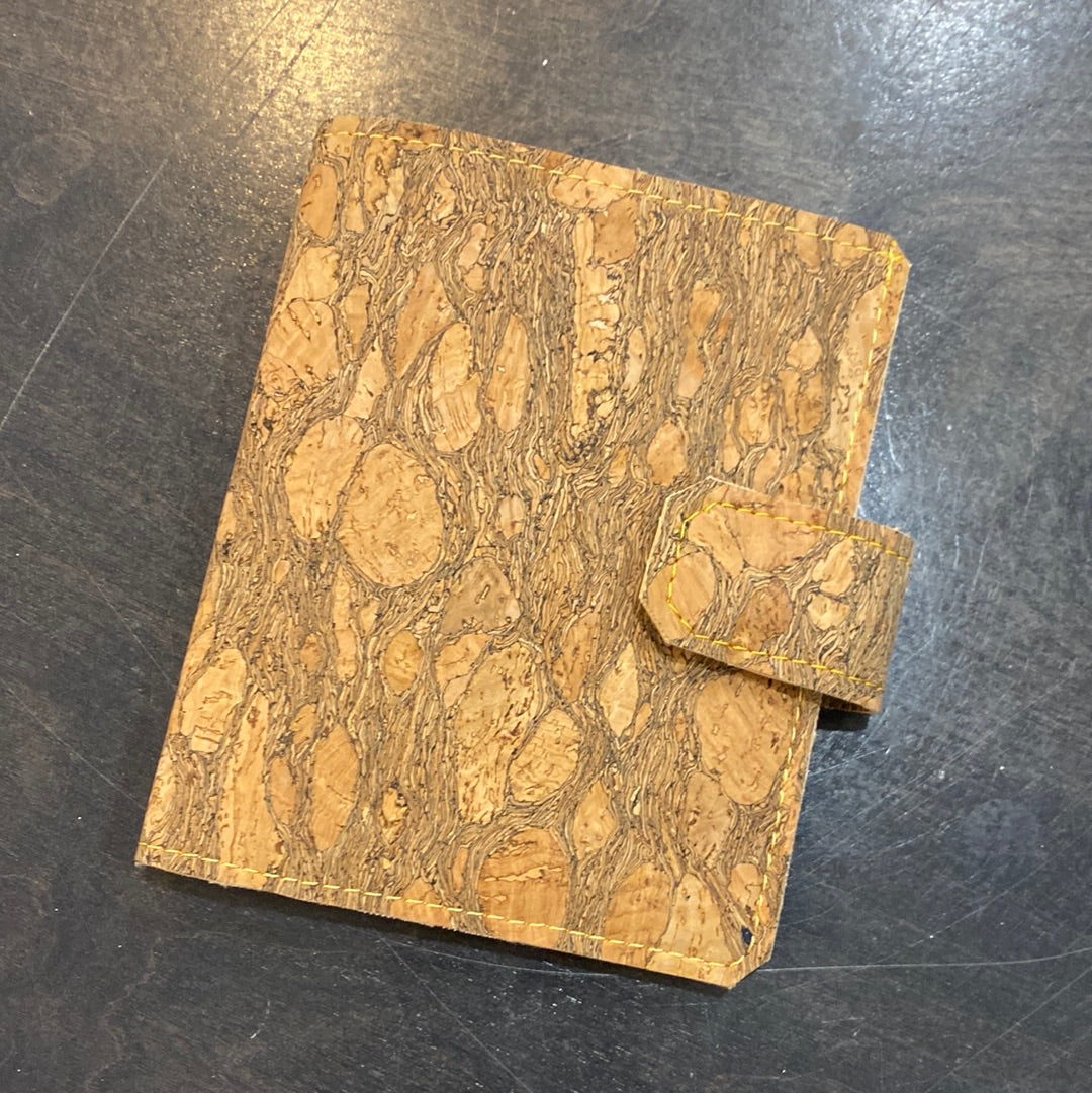 root bark cork galivanter passport wallet