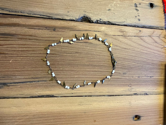 Vintage Chain Anklet-Salt and Sass