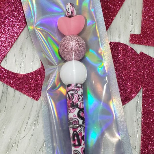 Beaded Pens - Glitter Boss