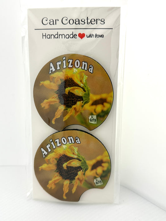 Sunflower Car Coaster