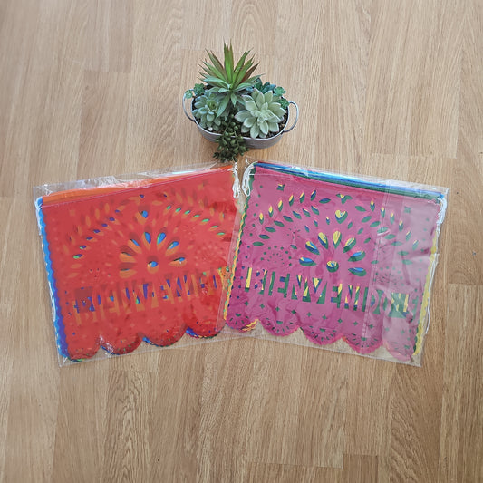 Papel Picado Bienvenido @amorfashionshop