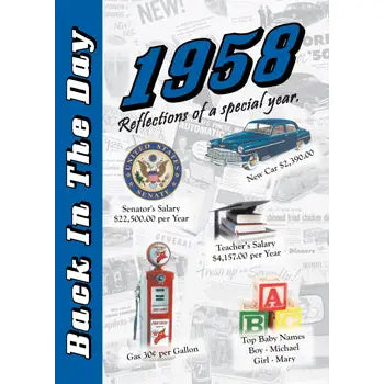 Back In The Day Greeting Card/Booklet-Burlapitup