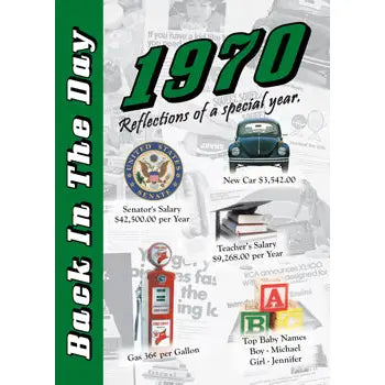 Back In The Day Greeting Card/Booklet-Burlapitup