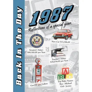 Back In The Day Greeting Card/Booklet-Burlapitup