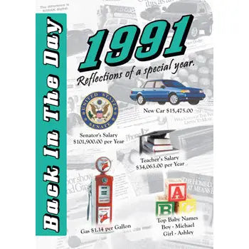 Back In The Day Greeting Card/Booklet-Burlapitup