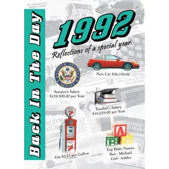 Back In The Day Greeting Card/Booklet-Burlapitup