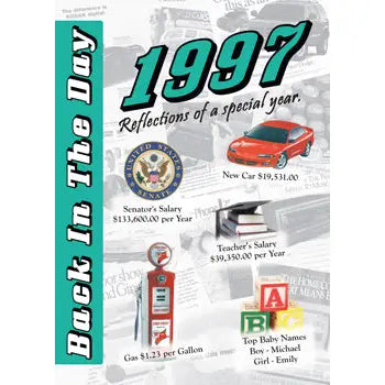 Back In The Day Greeting Card/Booklet-Burlapitup