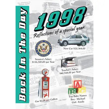 Back In The Day Greeting Card/Booklet-Burlapitup