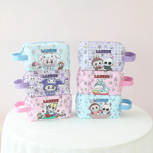 Children's Labubu Large Capacity Cosmetic Bag - STV