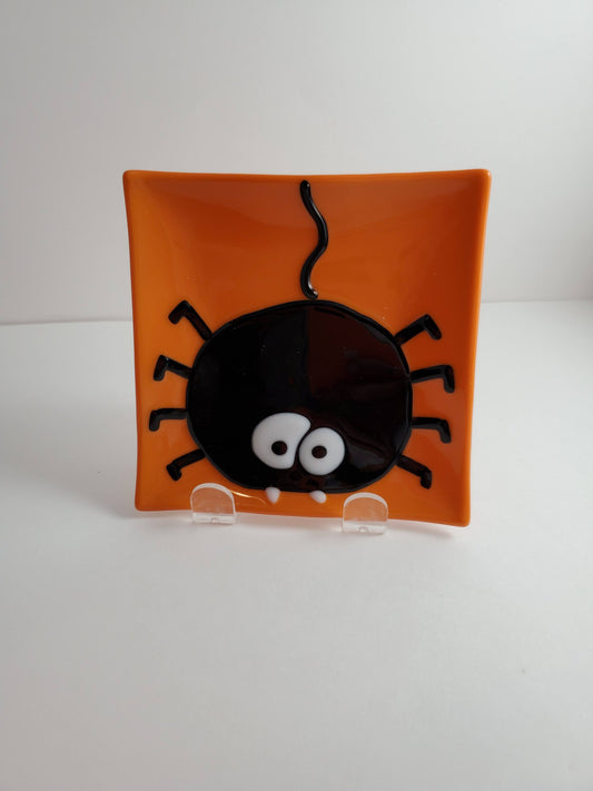 Halloween 6 x 6 Spider Plate