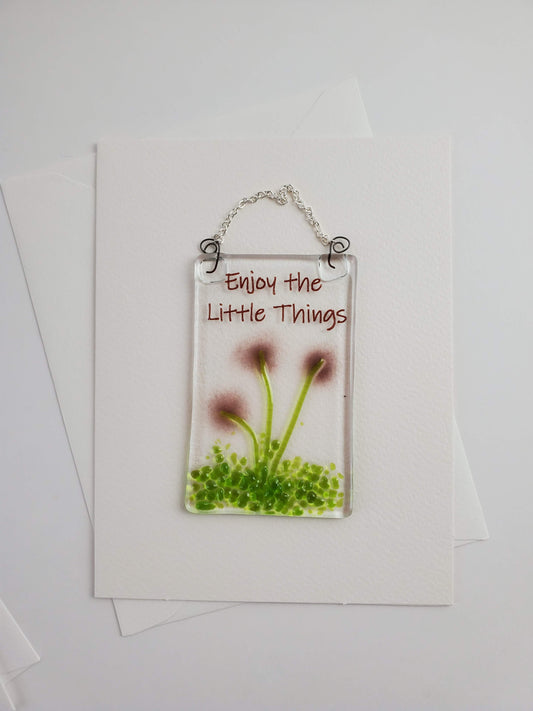 Note Card - Enoy the Little Things