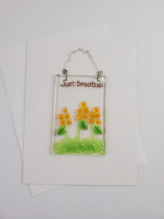 Note Card - Just Breathe