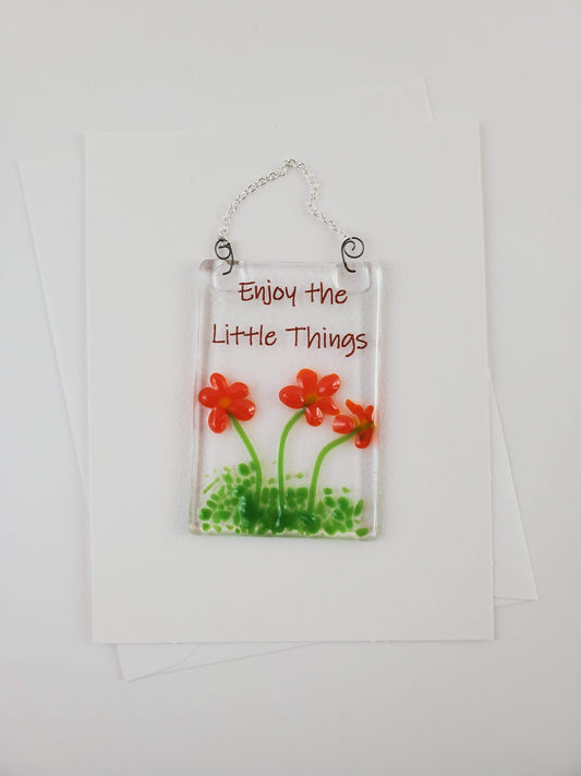Note Card - Enoy the Little Things