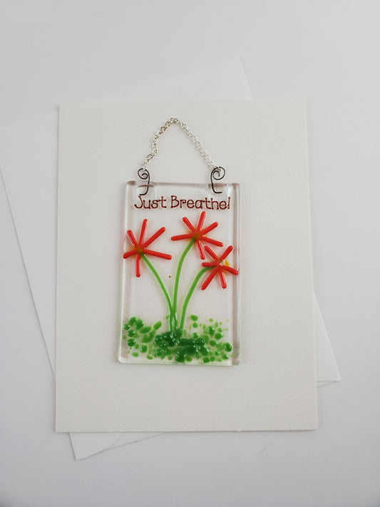 Note Card - Just Breathe