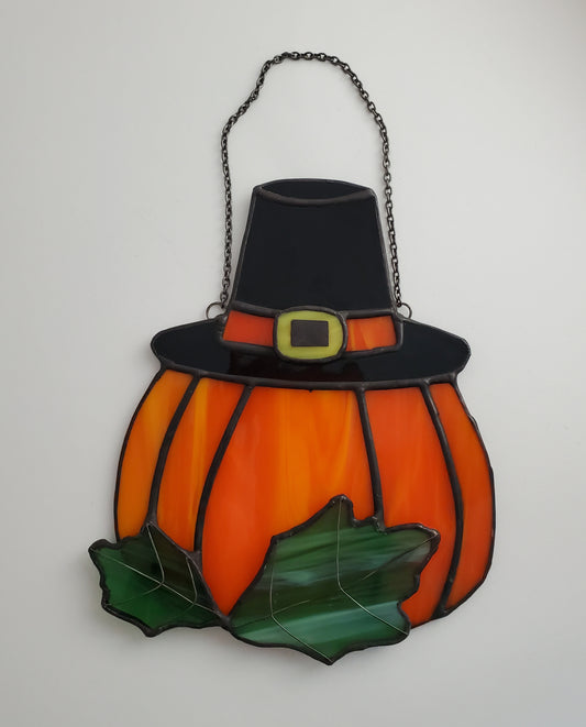 Suncatcher SG Pilgrim Pumpkin