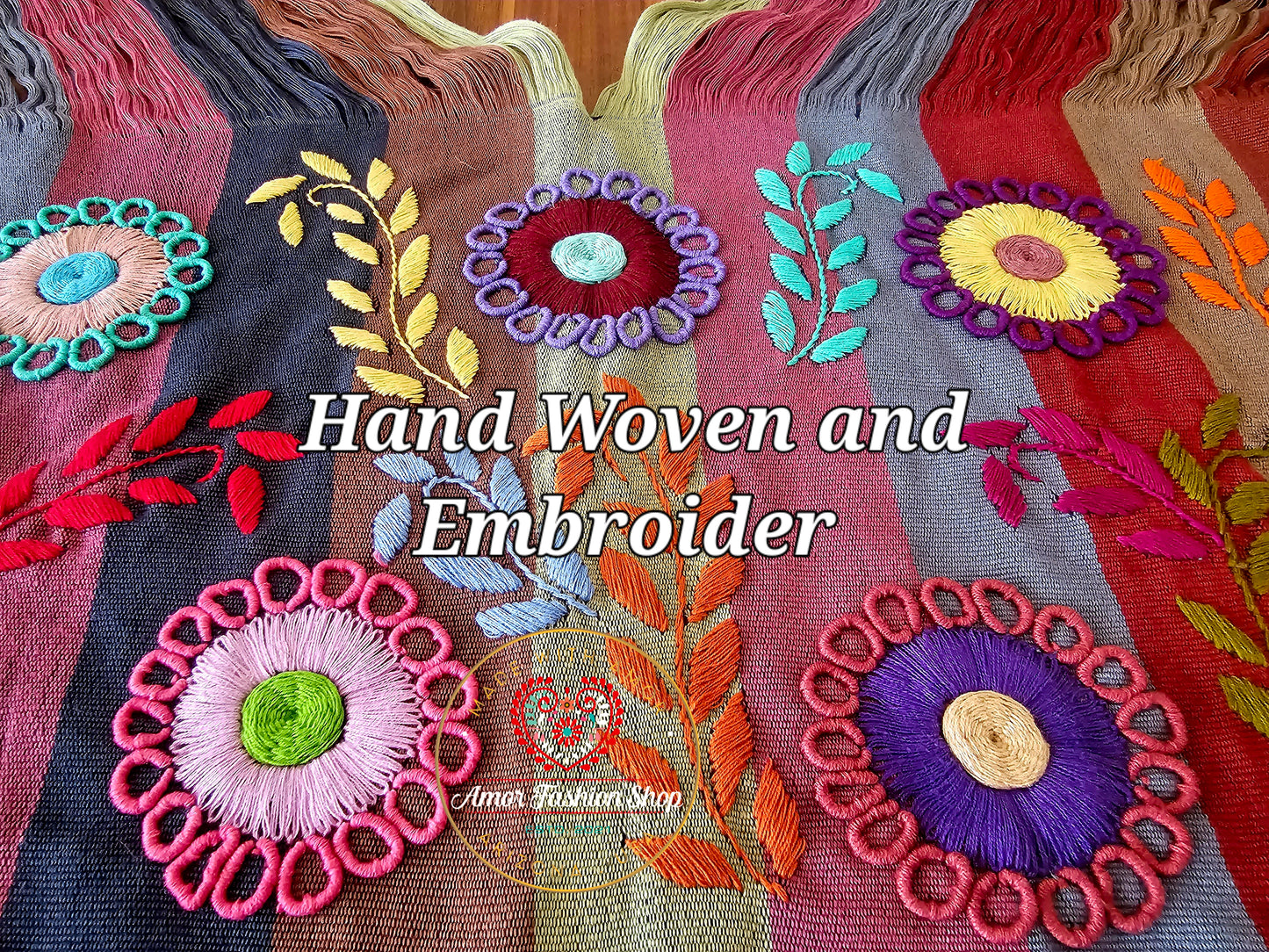 Handwoven & Embroider Huipil Top @amorfashionshop