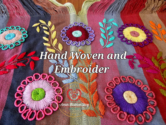 Handwoven & Embroider Huipil Top @amorfashionshop