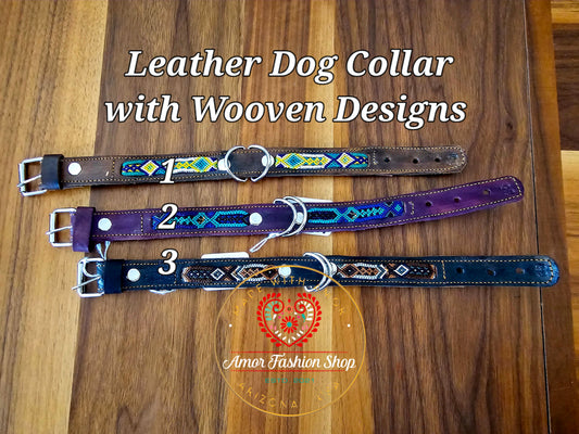 Leather Dog Collar @amorfashionshop