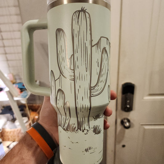 40 oz Engraved Stanley Desert Wrap
