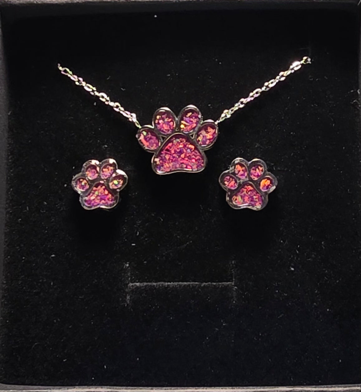 Jewlery Set-Paw Print