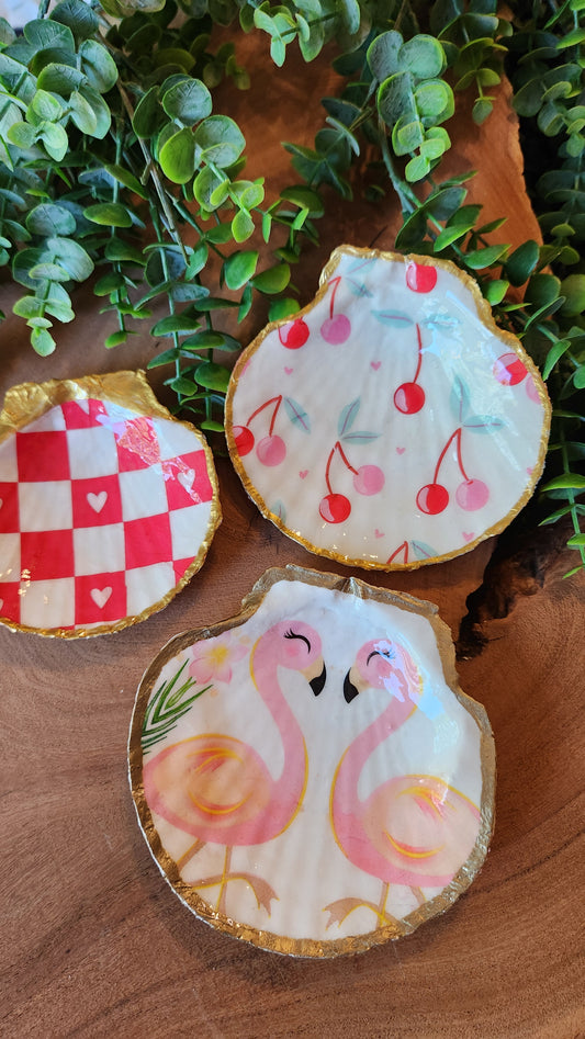 Scallop Shell Trinket Dishes - The Laser Canvas