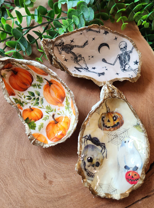 Large Oyster Shell Trinket Dish - The Laser Canvas