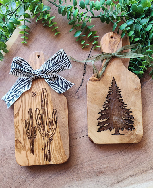 Small Engraved Olive Board - The Laser Canvas