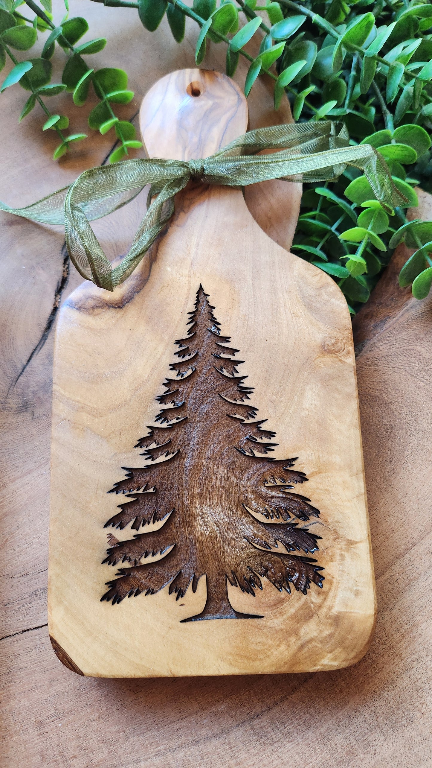 Small Engraved Olive Board - The Laser Canvas