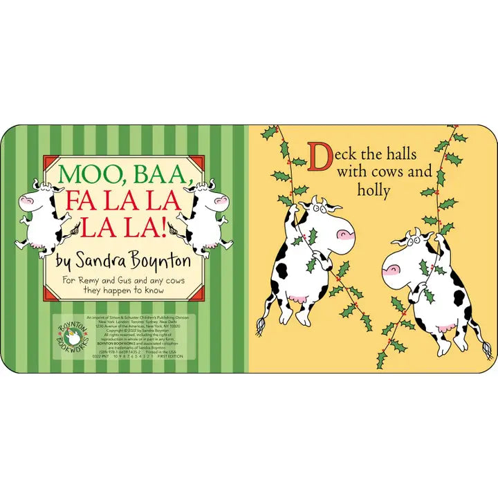 MOO BAA FA LA LA LA LA! Book - STV