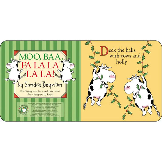 MOO BAA FA LA LA LA LA! Book - STV