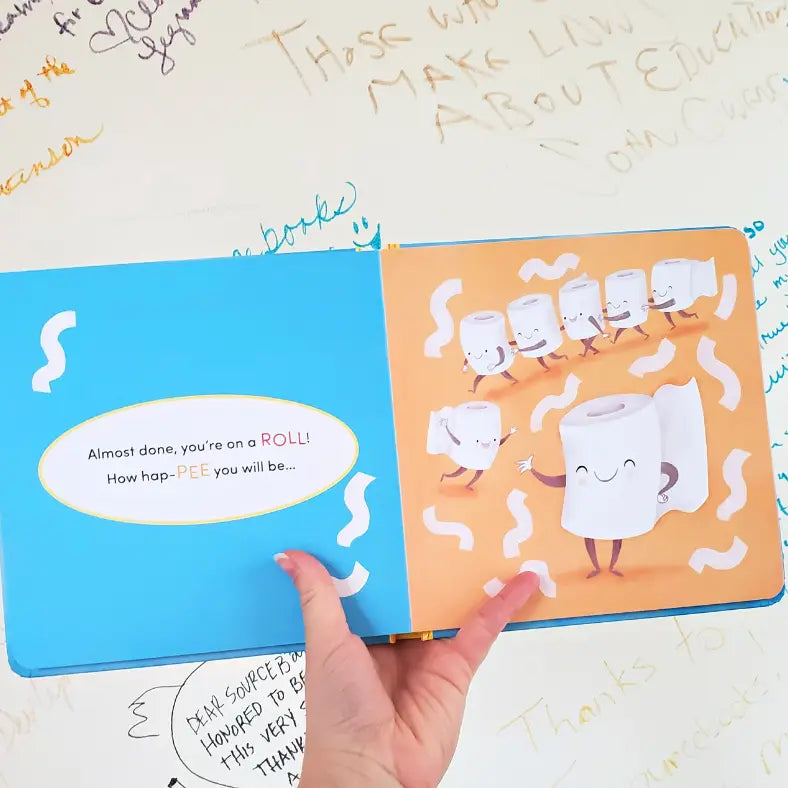 Let's Get The Potty Started Book - STV