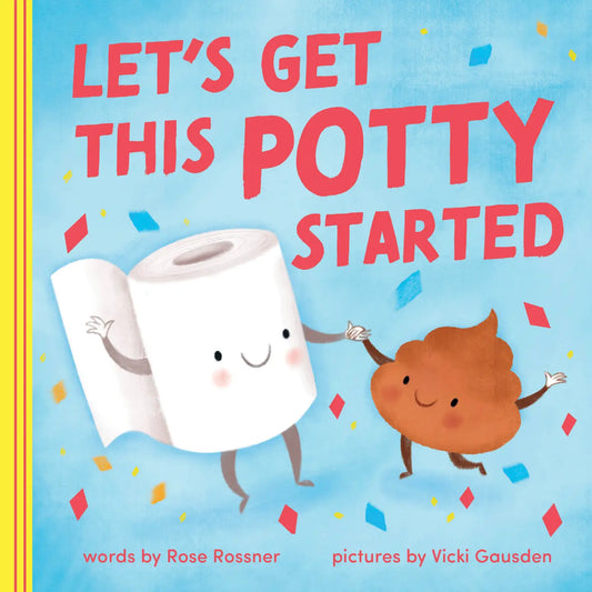 Let's Get The Potty Started Book - STV