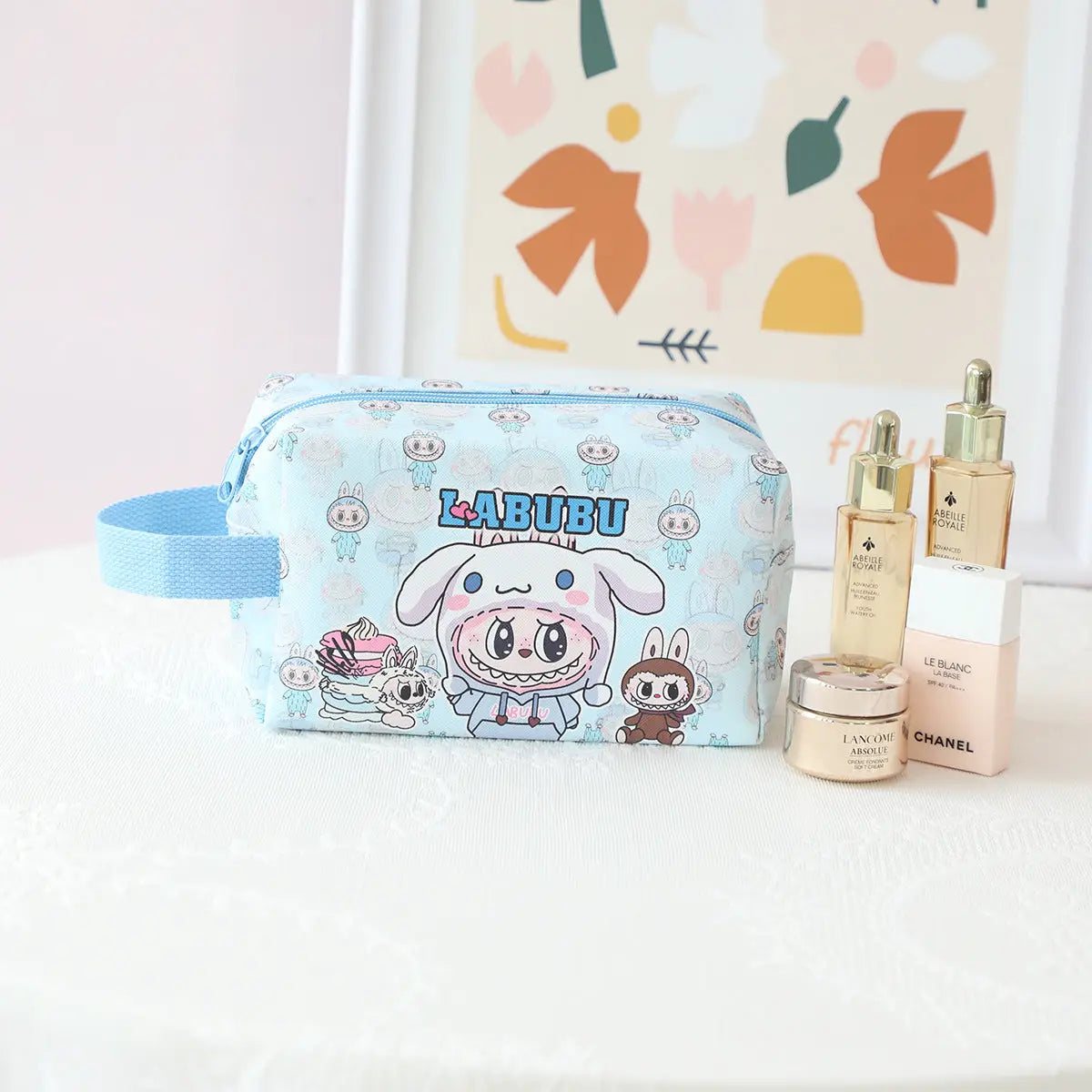 Children's Labubu Large Capacity Cosmetic Bag - STV