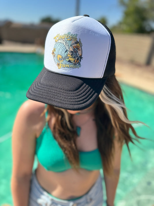 Cowboy Summer Trucker Hat