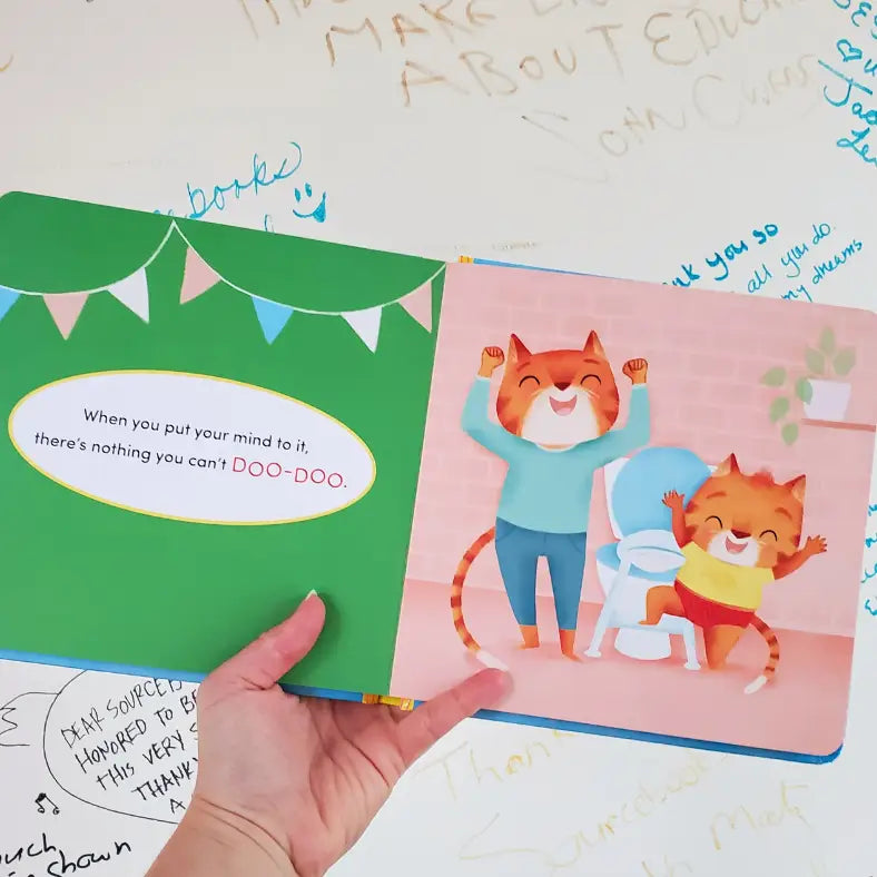Let's Get The Potty Started Book - STV