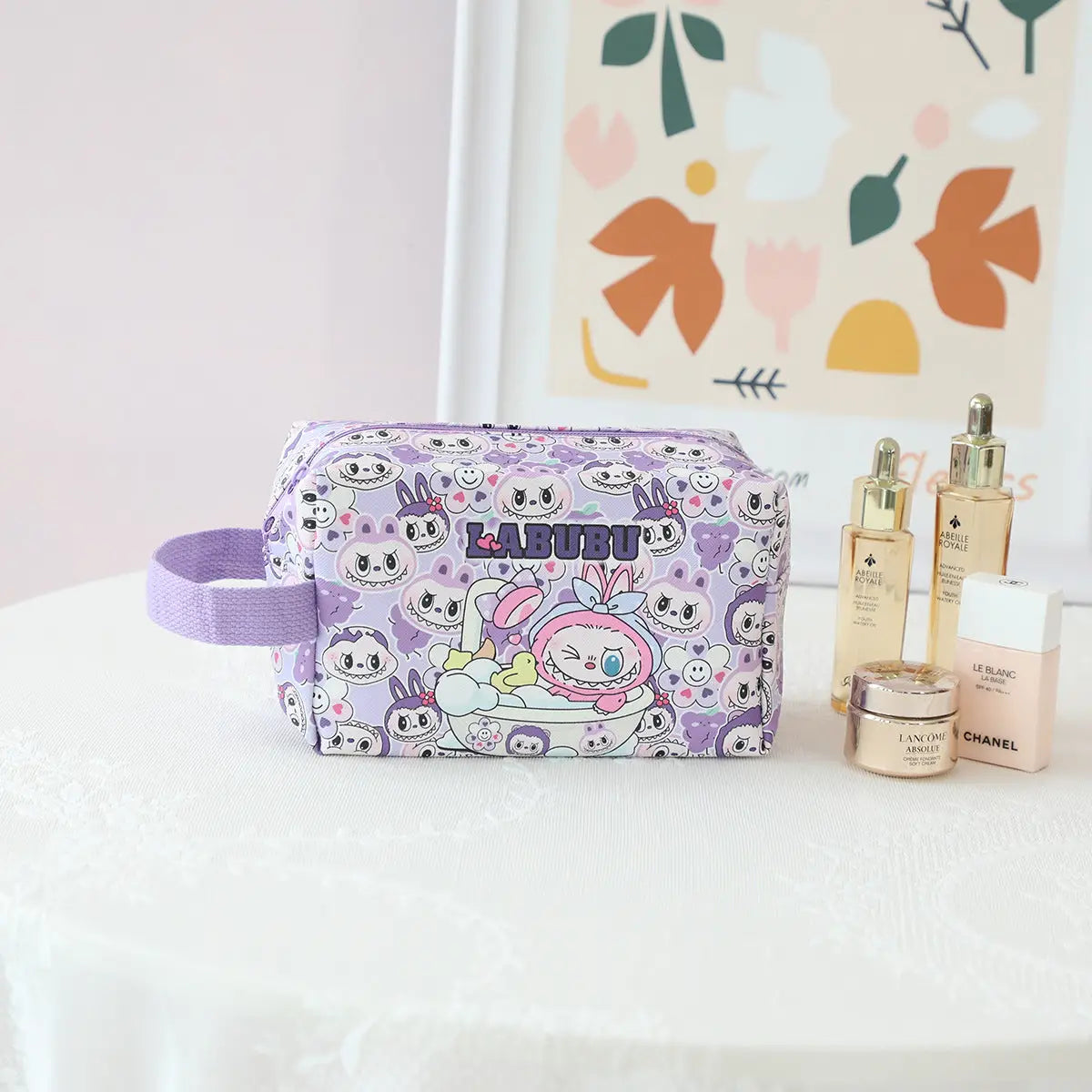 Children's Labubu Large Capacity Cosmetic Bag - STV