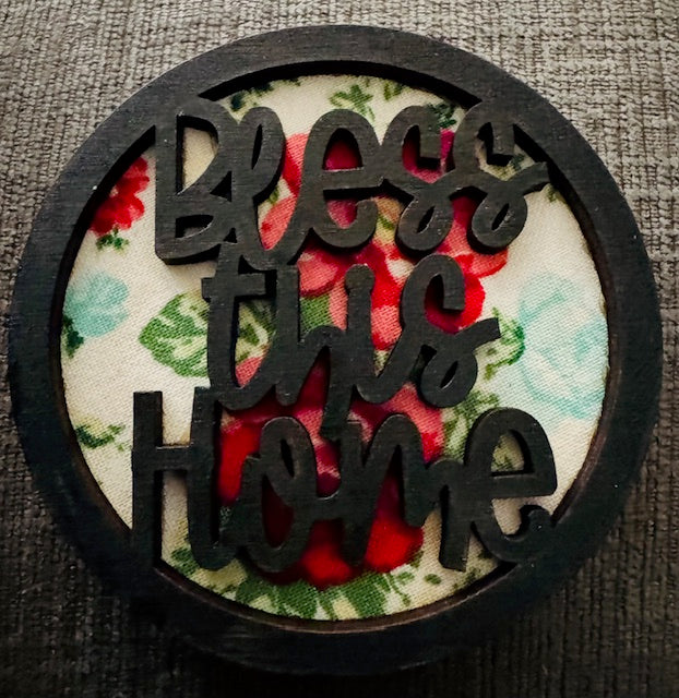 Magnetic Insert - Bless This Home - STV