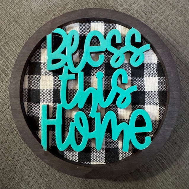 Magnetic Insert - Bless This Home - STV