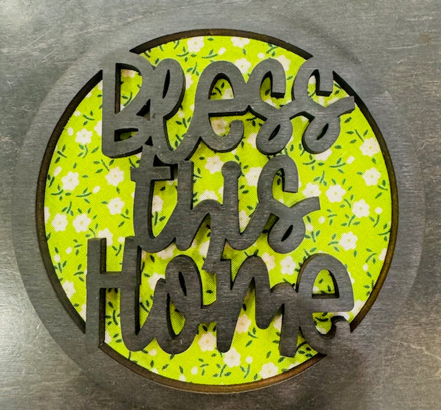 Magnetic Insert - Bless This Home - STV